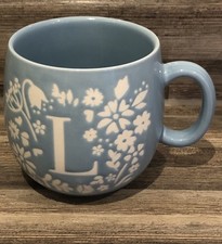Fox & Ivy Mug Blue, Floral