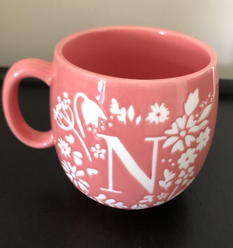 Fox ivy for china mug - china, pink