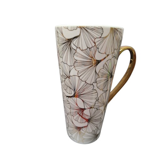 Fox ivy latte mug white - ivy, &